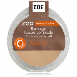 Recharge Poudre Compacte Visage 302 (Beige orangé) - 9 g