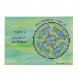 Mandalas à colorier N° 3 " Merveilles des océans " - à partir de 5 ans *