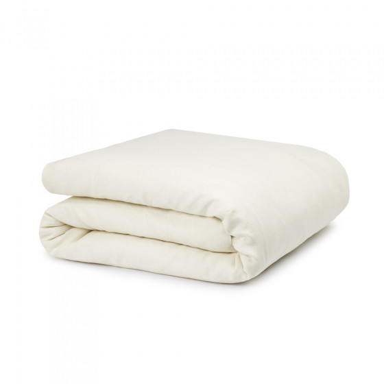 Lin français housse de couette berceau - Off White - 100x140 cm Lin français housse de couette berceau - Off White - 100x140 cm