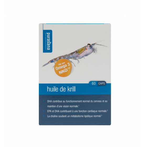 Capsules d'huile de Krill 500 mg