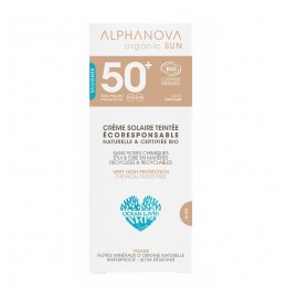 Crème solaire teintée BIO SPF 50 visage - Alphanova