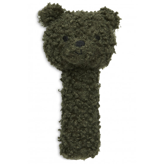 Hochet Teddy Bear - Leaf Green