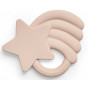 Anneau de dentition en caoutchouc Falling star - Pale Pink