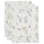 Gant de toilette gaze Coton - Wild Flowers - 3-pack