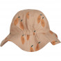 Chapeau de soleil réversible Amélia - Papaya / Pale tuscany