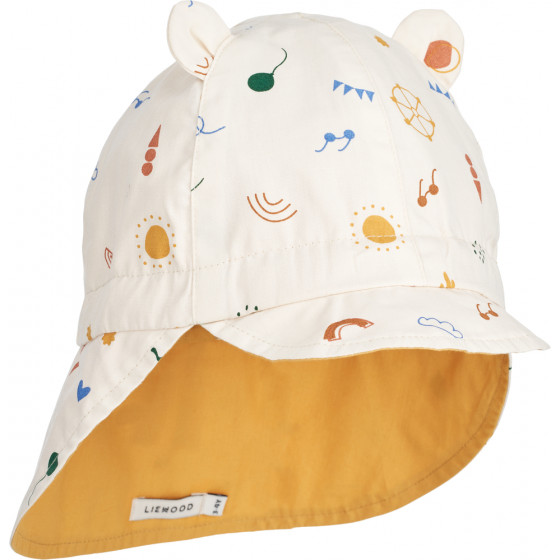 Chapeau de soleil réversible Gorm - Amusement park / Sandy