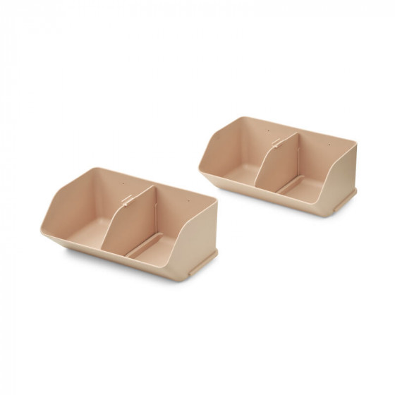 Set de 2 organisateurs de bureau M Rosemary - Rose