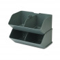 Set de 2 organisateurs de bureau M Rosemary - Whale blue