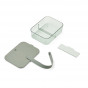 Carin lunch box large - Faune green & Peppermint