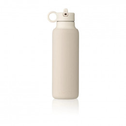Gourde inox isotherme sans BPA réutilisable (Marbre blanc 500 ml)