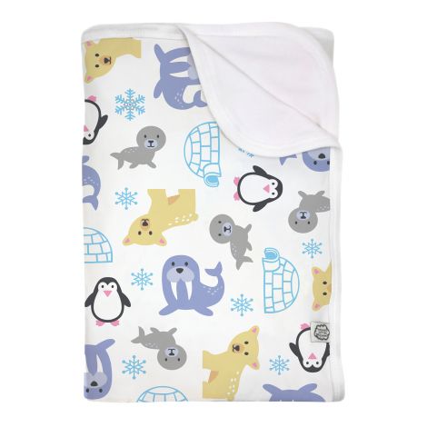 Couverture Bebe Banquise Coton Bio