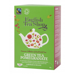 Thé vert grenade Bio et Fairtrade 20 infusettes