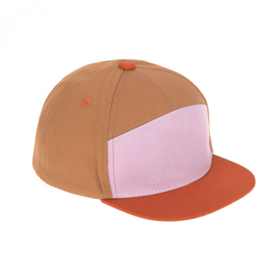 Casquette visière plate - rouille lilas érable