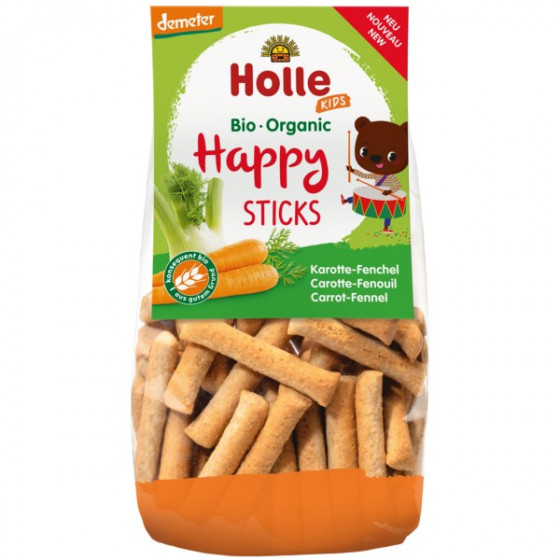 Happy Sticks bio - Carotte-Fenouil - 100g - Holle