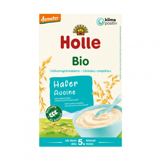 Céréales complètes bio - Avoine - sans gluten - 250g - Holle