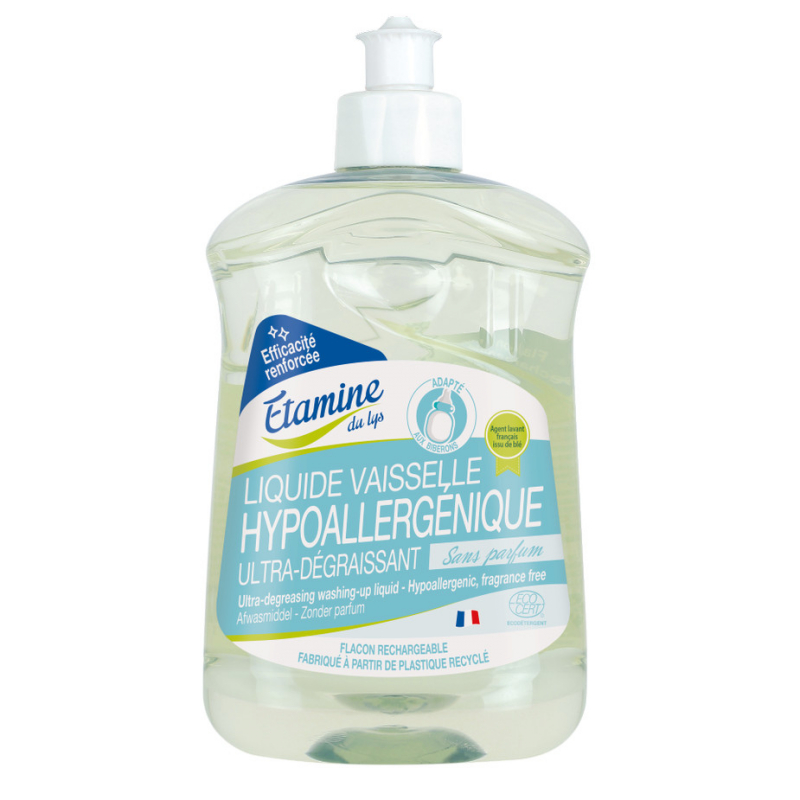 Liquide Vaisselle Hypoallergénique Sans Parfum