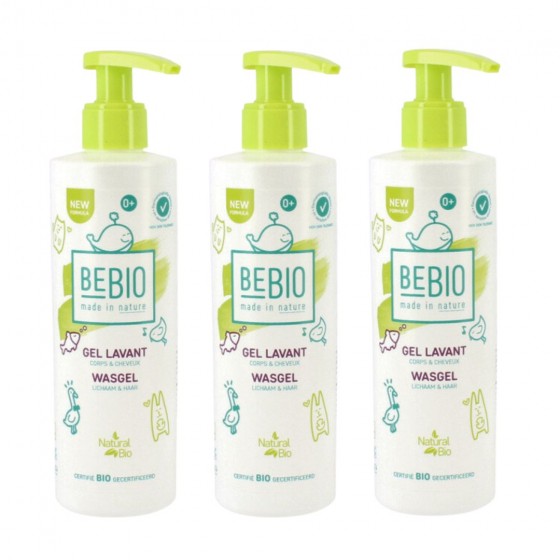 Gel lavant - Cheveux et corps 3X250ml Gel lavant - Cheveux et corps 3X250ml