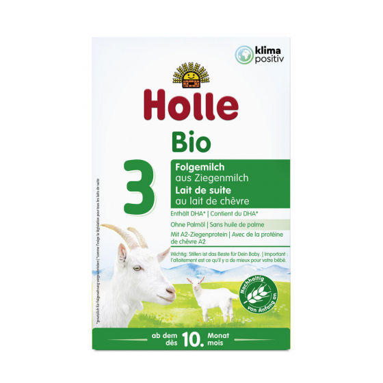 Lait de suite 3 au lait de chèvre bio - 400g - Holle
