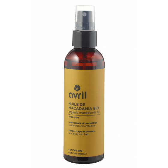 Huile de macadamia 100ml – Certifiée bio - Avril