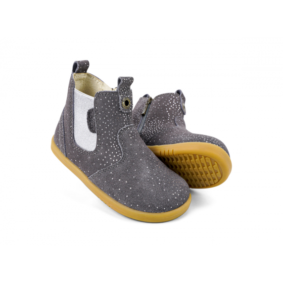 Chaussures Bobux I Walk - Jodhpur Charcoal Starburst