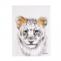 Peinture Lion (30 x 40 cm)