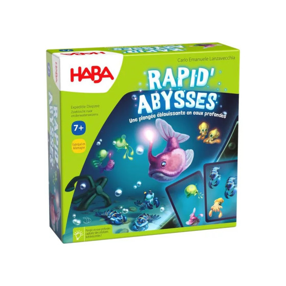 Haba - Jeu de société Rapid'Abysses dès 7 ans - Version française