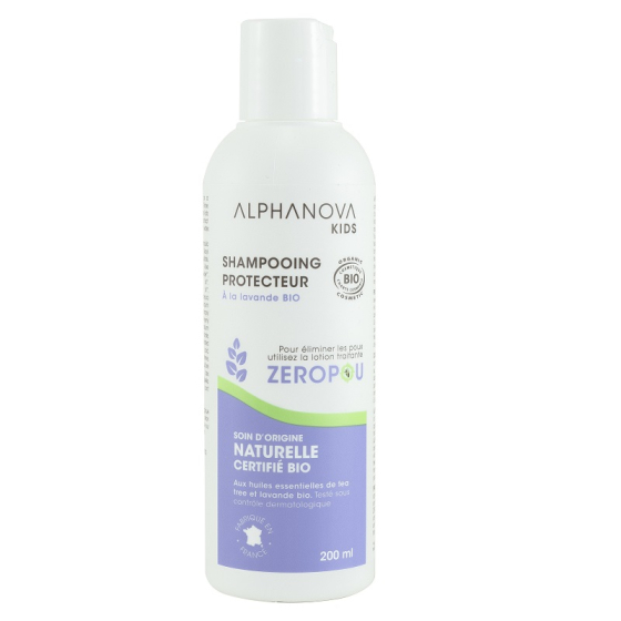 Zéropou shampooing préventif anti-poux BIO 200 ml