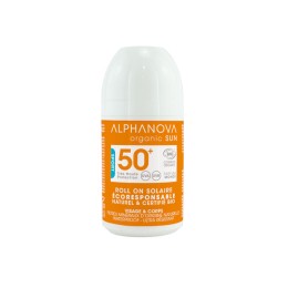 Roll-on solaire BIO SPF 50 visage & corps -  Alphanova