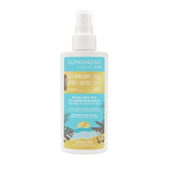 Gel apaisant après soleil BIO - 125 ml Gel apaisant après soleil BIO - 125 ml