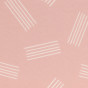 Pochette de change - Soft Stripes rose