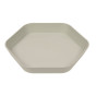 Assiette - Geo - Warm grey