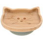 Assiette en bambou avec ventouse - Little Chums Cat
