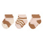 Lot de 3 paires de chaussettes - Pink & caramel