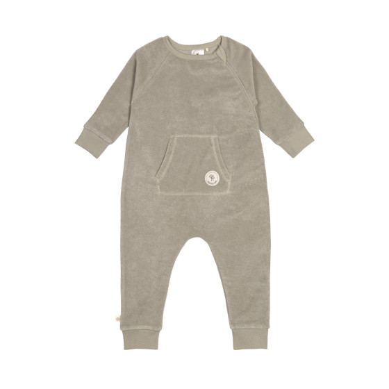 Combinaison pyjama en éponge - Olive Combinaison pyjama en éponge - Olive