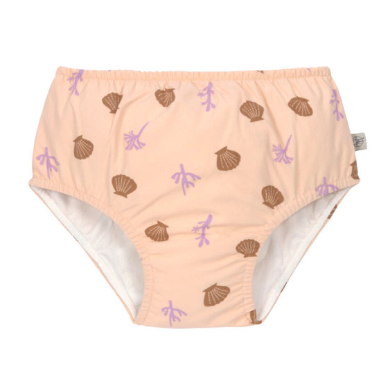 Maillot-couche anti-UV - Corail - Rose pêche