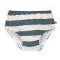 Maillot-couche anti-UV - Stripes milky/blue