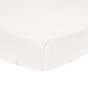 Drap-housse mousseline 70x140/150 Soft White - Little Dutch