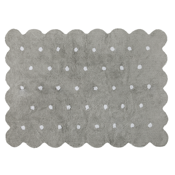 Tapis lavable - Biscuit - Grey - 120 x 160 cm