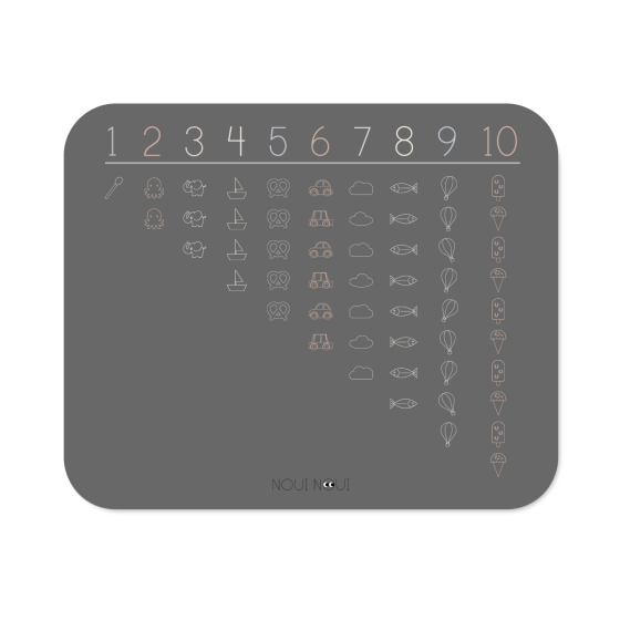 Set de table XL - Learning Numbers