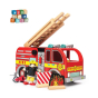 Jouet camion de pompiers en bois - Le Toy Van