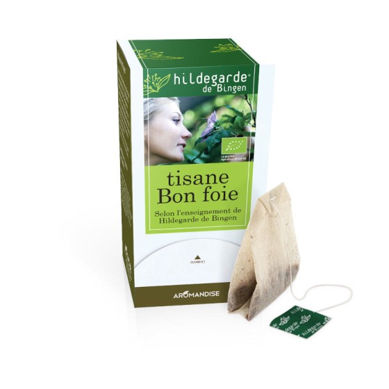 Tisane Hildegarde de Bingen - Bon Foie - Aromandise Tisane Hildegarde de Bingen - Bon Foie - Aromandise