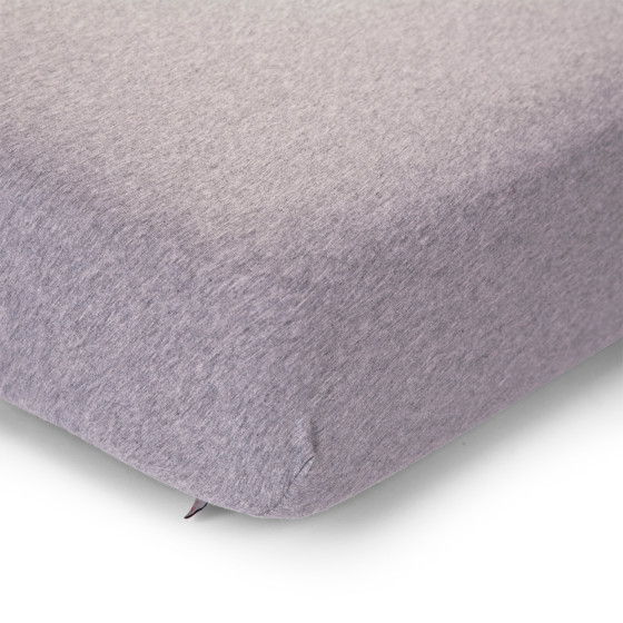 Childhome - Drap Housse Lit 70x140 cm - Jersey - Gris