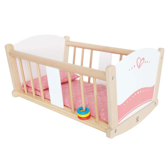 Hape - Rock-a-bye Cradle - Berceau de poupée en bois