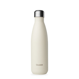 Bouteille isotherme inox Matt/Sable 500ml - Qwetch