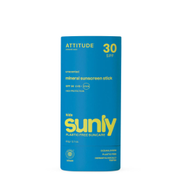 Bâton solaire minéral Sunly enfant sans parfum SPF 30 - Attitude