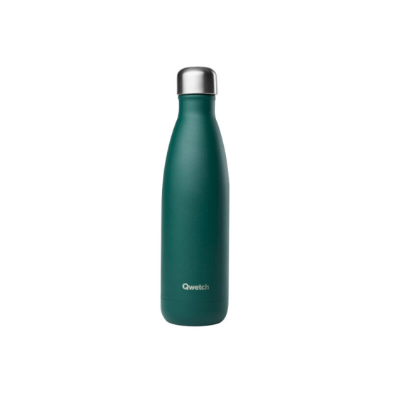 Bouteille isotherme - Matt - Vert émeraude - 1000ml - Qwetch