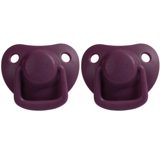 Set de 2 tétines - Plum - 0-6m