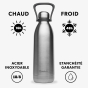 Bouteille inox isotherme 1,5 l