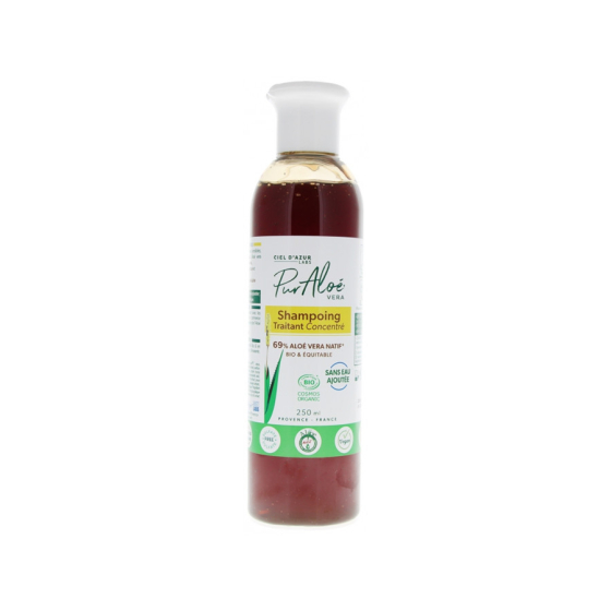 Shampoing traitant BIO aloe vera 250 ml - Pur'aloe