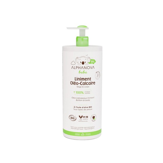 Bio-Liniment pour le change de bébé - 900 ml Bio-Liniment pour le change de bébé - 900 ml